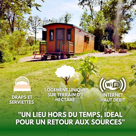 Roulotte & Foret - Evasion Boheme En Bourgogne Antully ภายนอก รูปภาพ