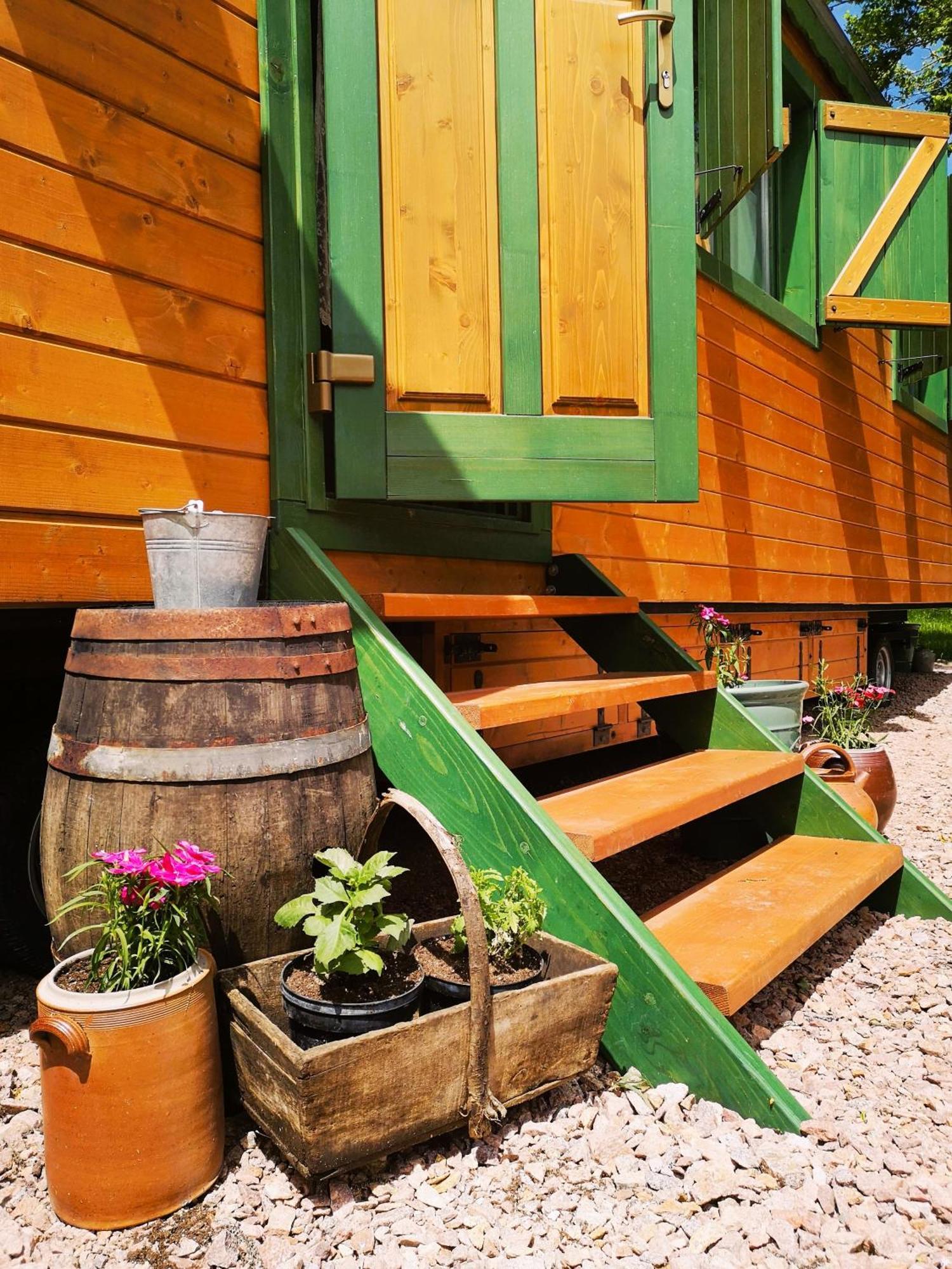 Roulotte & Foret - Evasion Boheme En Bourgogne Antully ภายนอก รูปภาพ